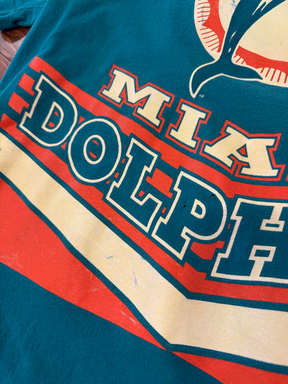 1995 Miami Dolphins Vintage Salem NFL AOP Tee (XXL)