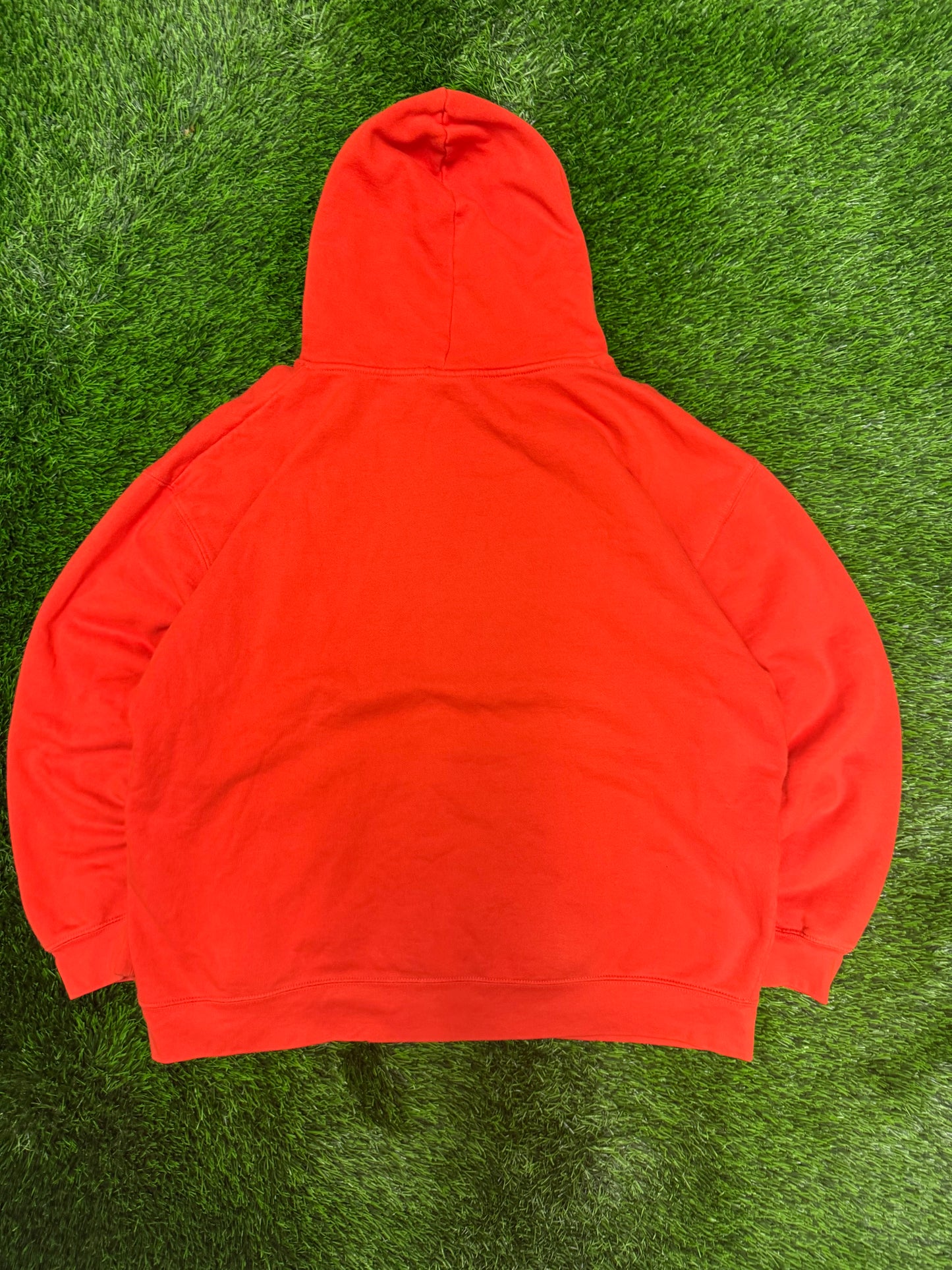 00s Clemson University Orange Vintage Embroidered Hoodie (XXL)