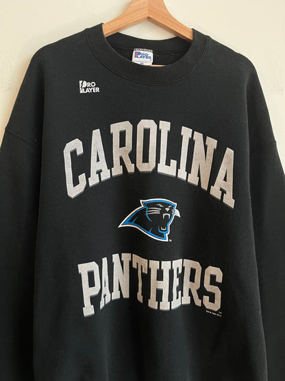 1996 Carolina Panthers Pro Player Spell Out Vintage Crewneck (XXL)