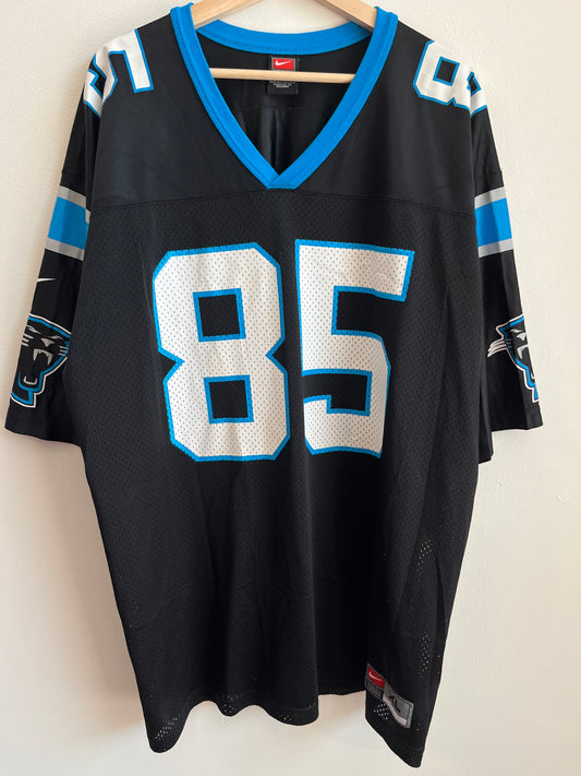 90s Carolina Panthers Wesley Walls Vintage Nike Jersey (XL)