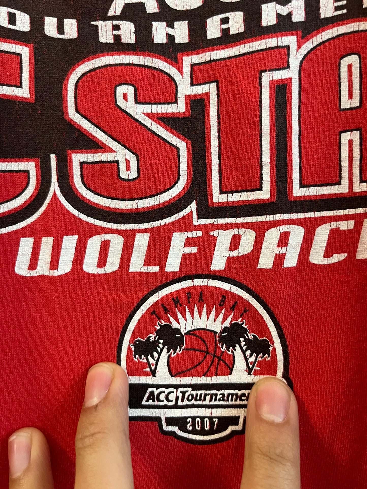 2007 NC State Wolfpack ACC Tournament Tee (XXL)