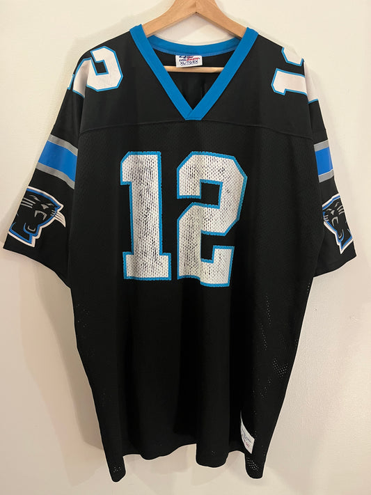 90s Kerry Collins Carolina Panthers Logo Athletic NFL Jersey (XL)