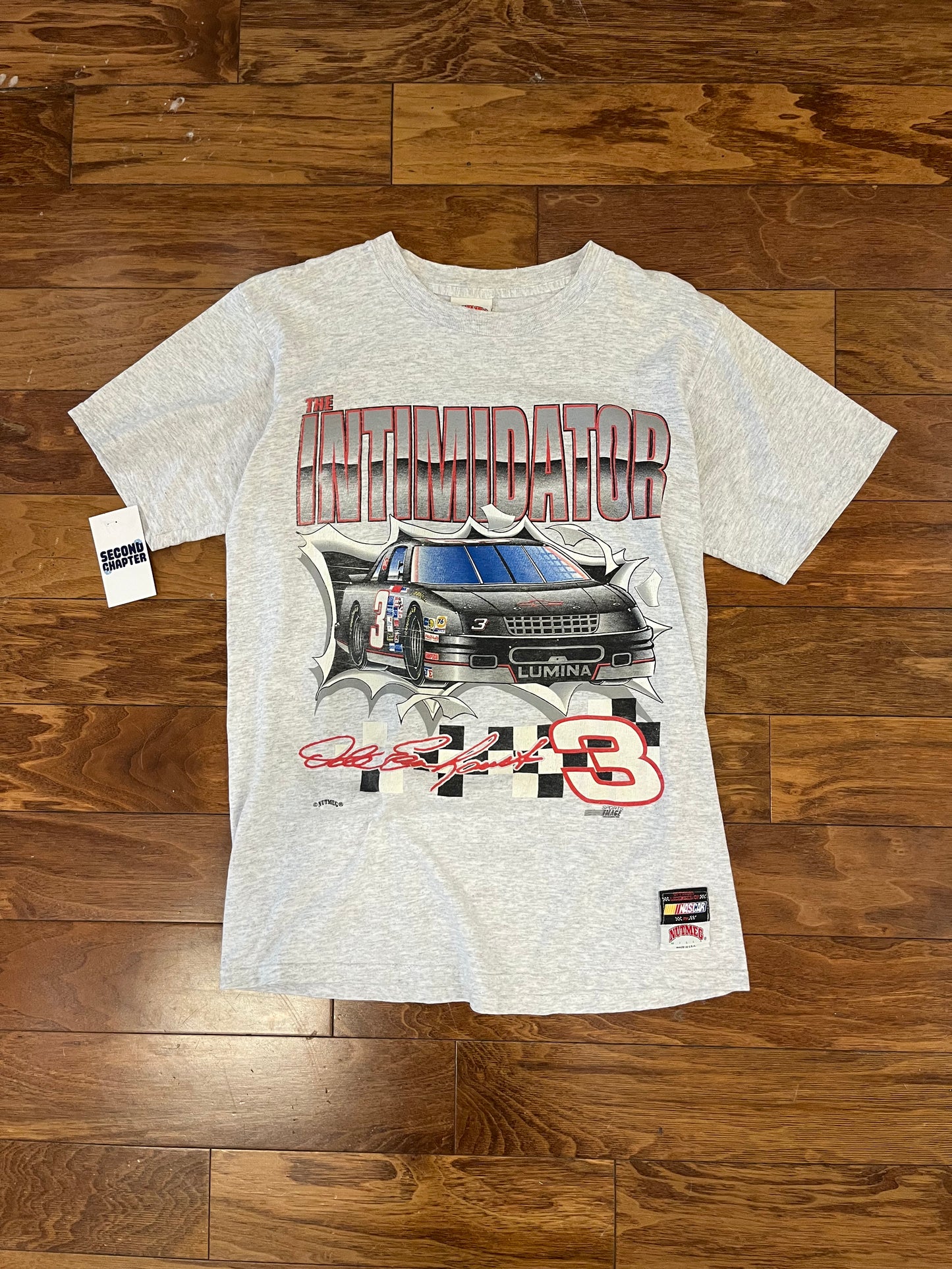 90s Dale Earnhardt Intimidator Nutmeg Nascar Breakthrough Tee (L)