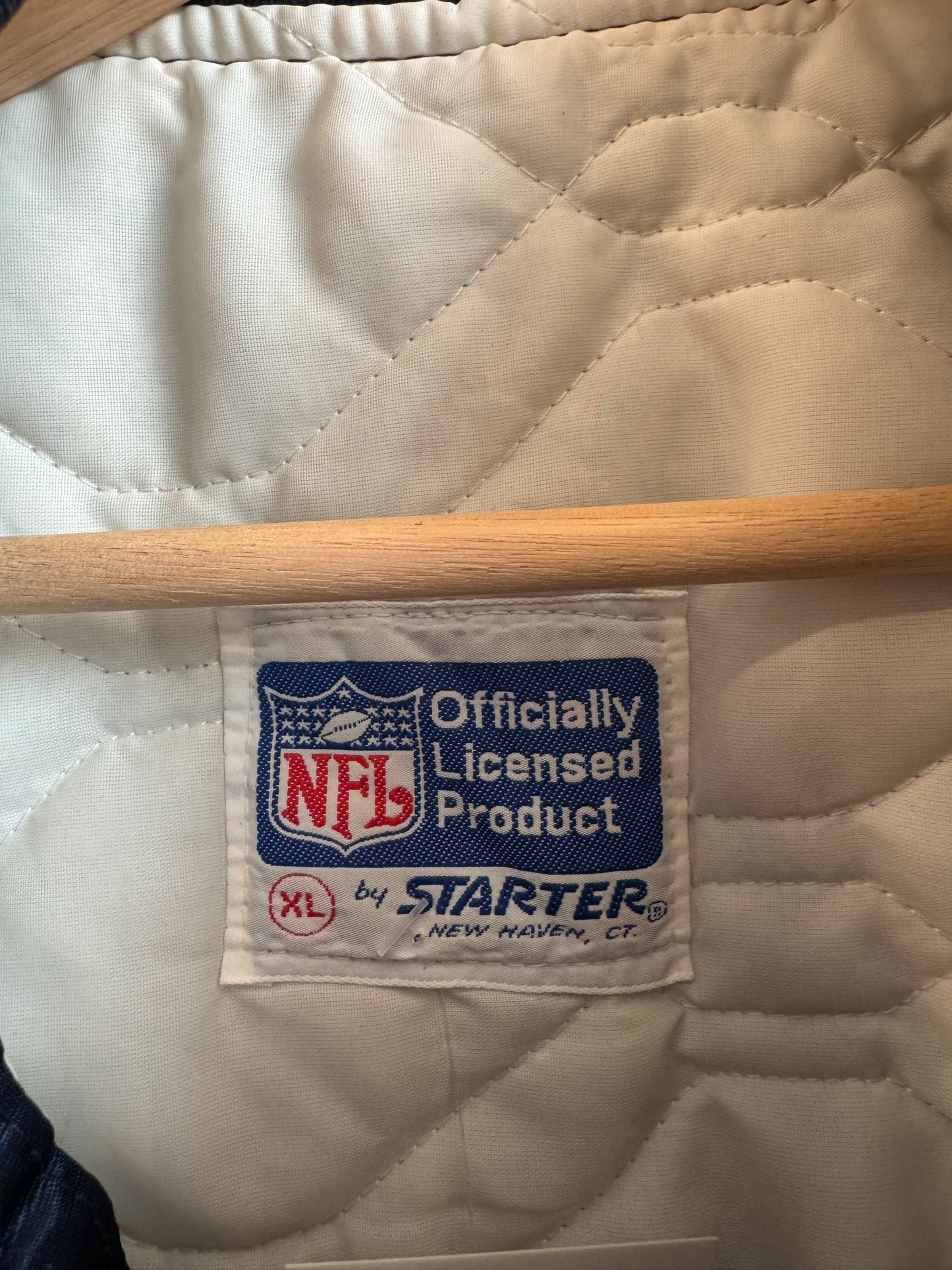 90s Dallas Cowboys Starter NFL Satin Jacket (XL)