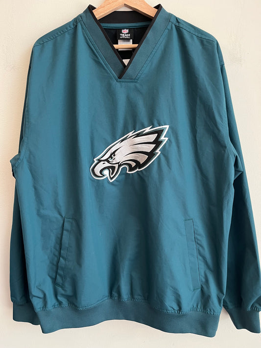 2008 Philadelphia Eagles Green Windbreaker (M)