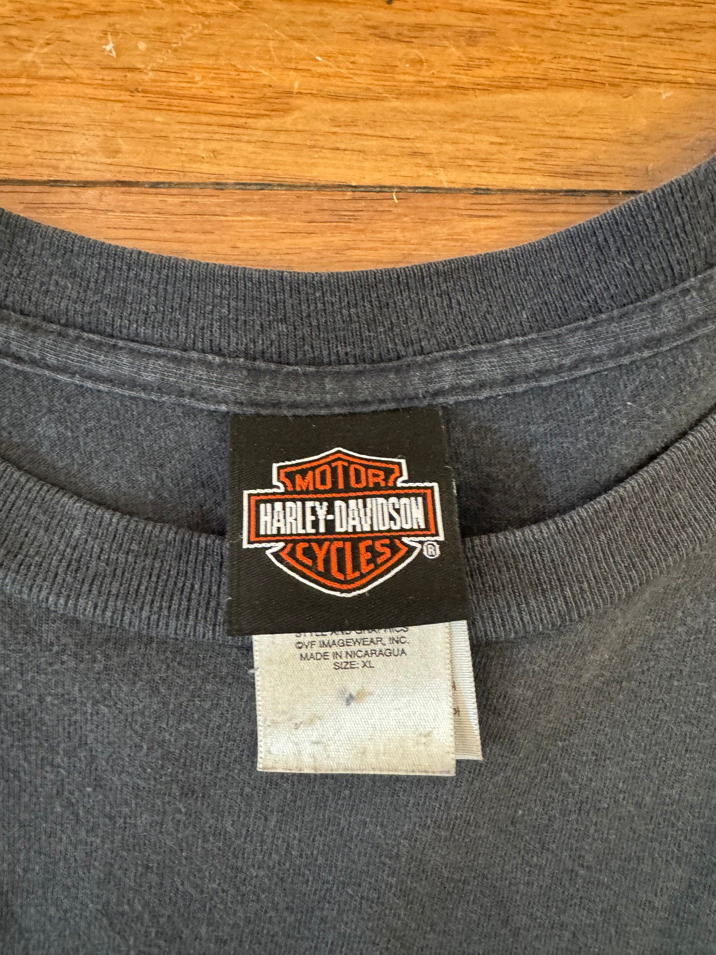 2014 Harley Davidson Ride To Live Long-Sleeve Shirt (XL)