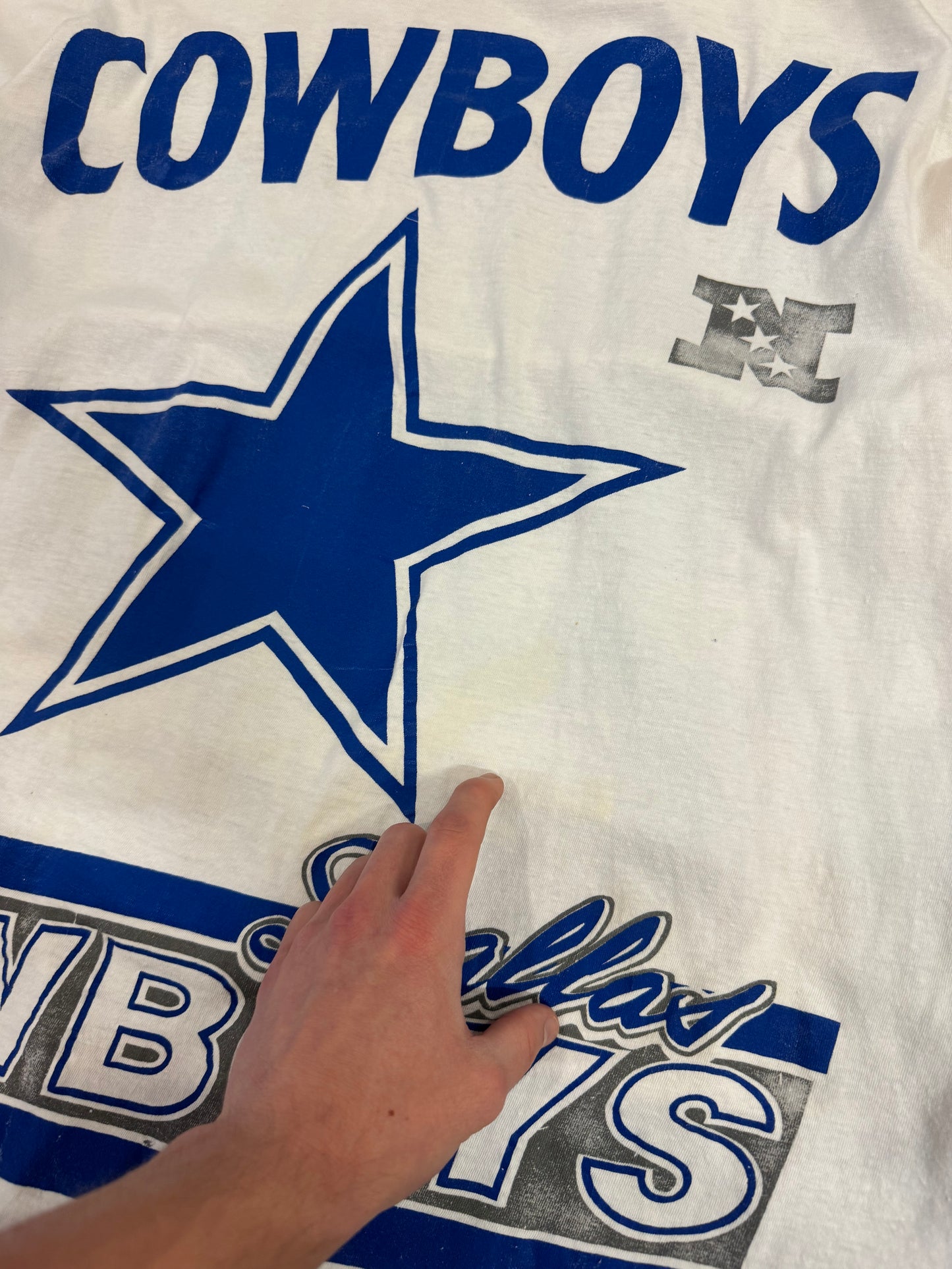 90s Dallas Cowboys Emmitt Smith AOP Tee (XL)