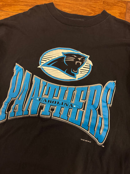 1996 Carolina Panthers Logo 7 Tee (XXXL)