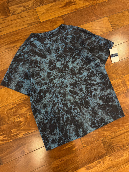 1992 Cleveland Browns Blue Acid Wash Tee (L)