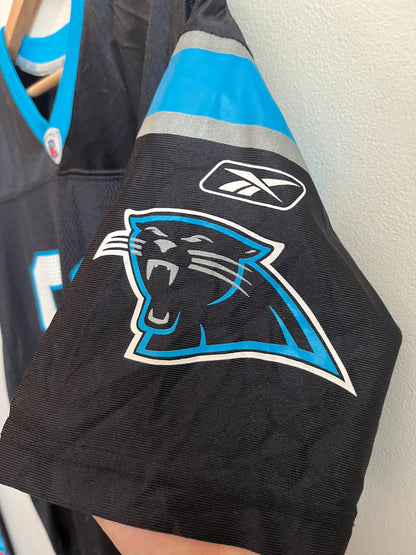 2010s Carolina Panthers Steve Smith Home Reebok Jersey (Youth XL)
