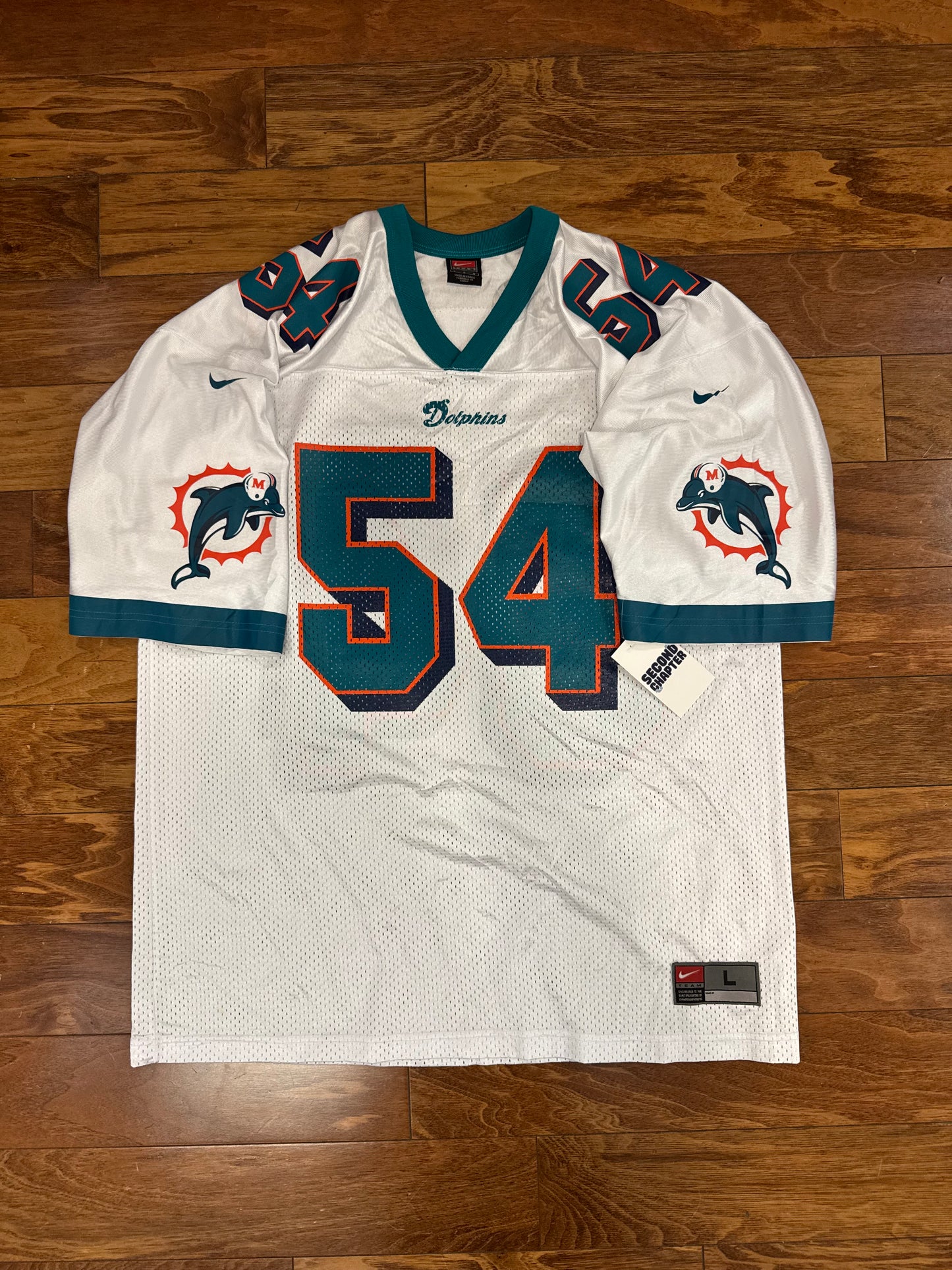 00s Miami Dolphins Z. Thomas Away Nike NFL Jersey (L)