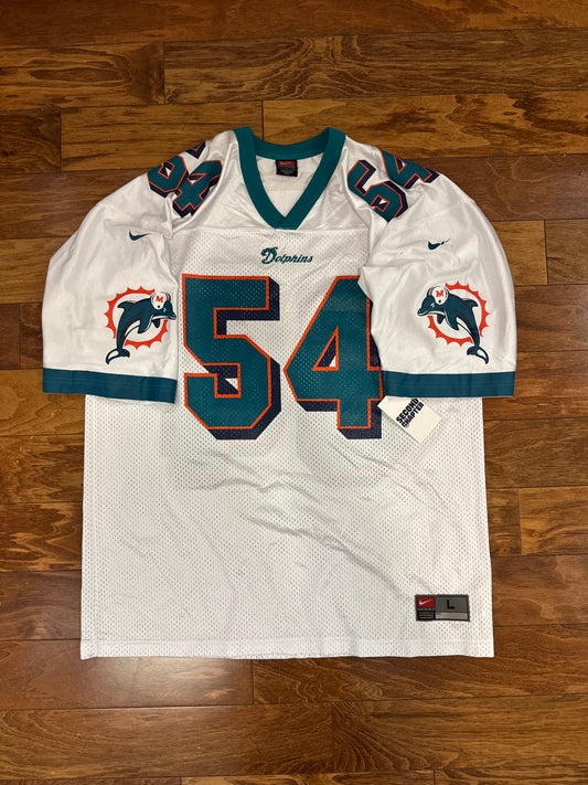00s Miami Dolphins Z. Thomas Away Nike NFL Jersey (L)