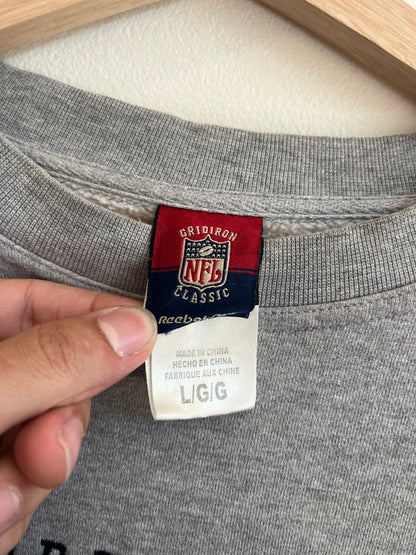 00s Property of New England Patriots Reebok Crewneck (L)