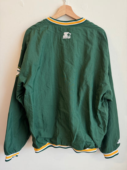 90s Green Bay Packers Vintage NFL Starter Windbreaker (XL)