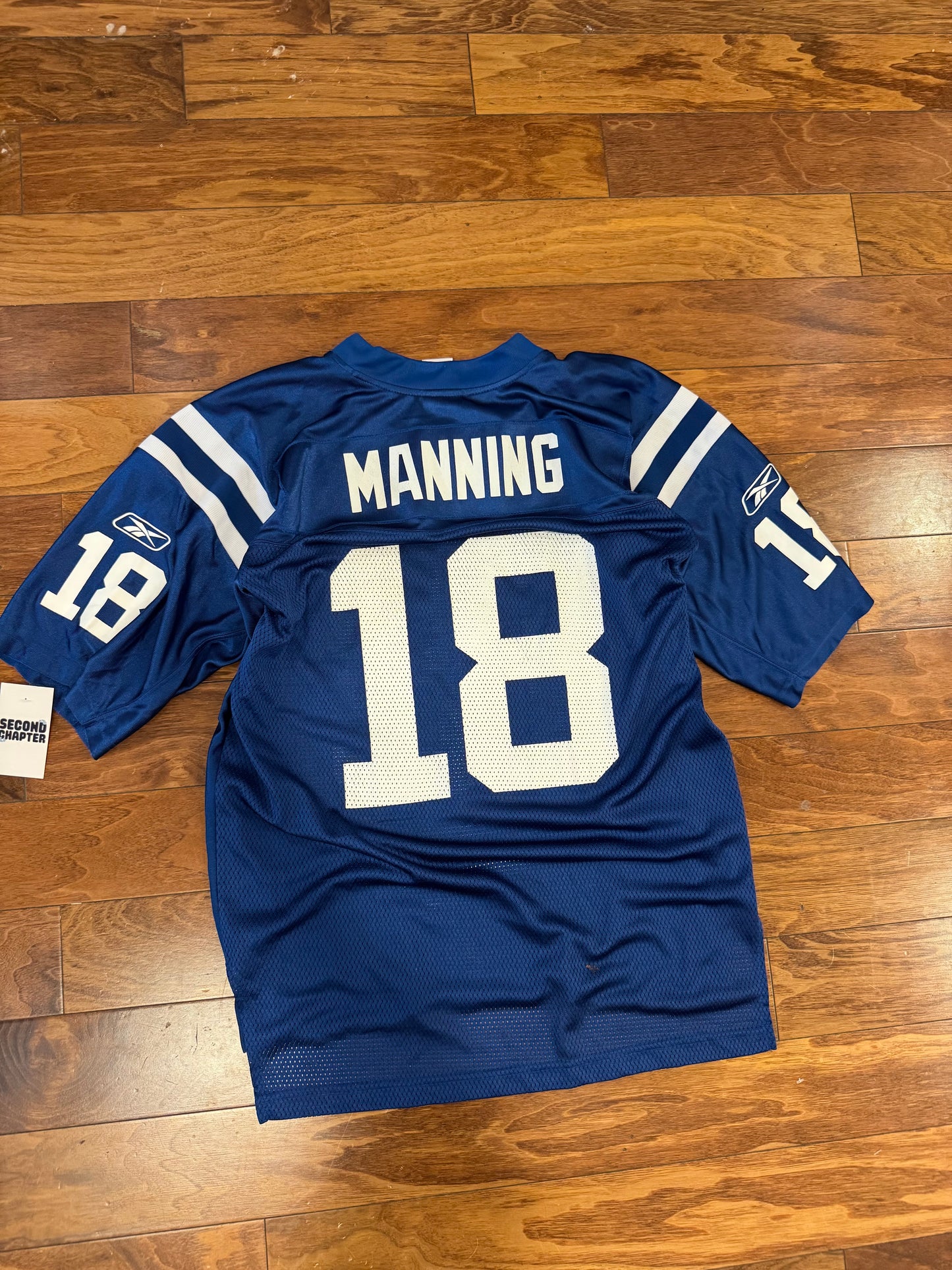 00s Indianapolis Colts Peyton Manning #18 Reebok NFL Jersey (M)
