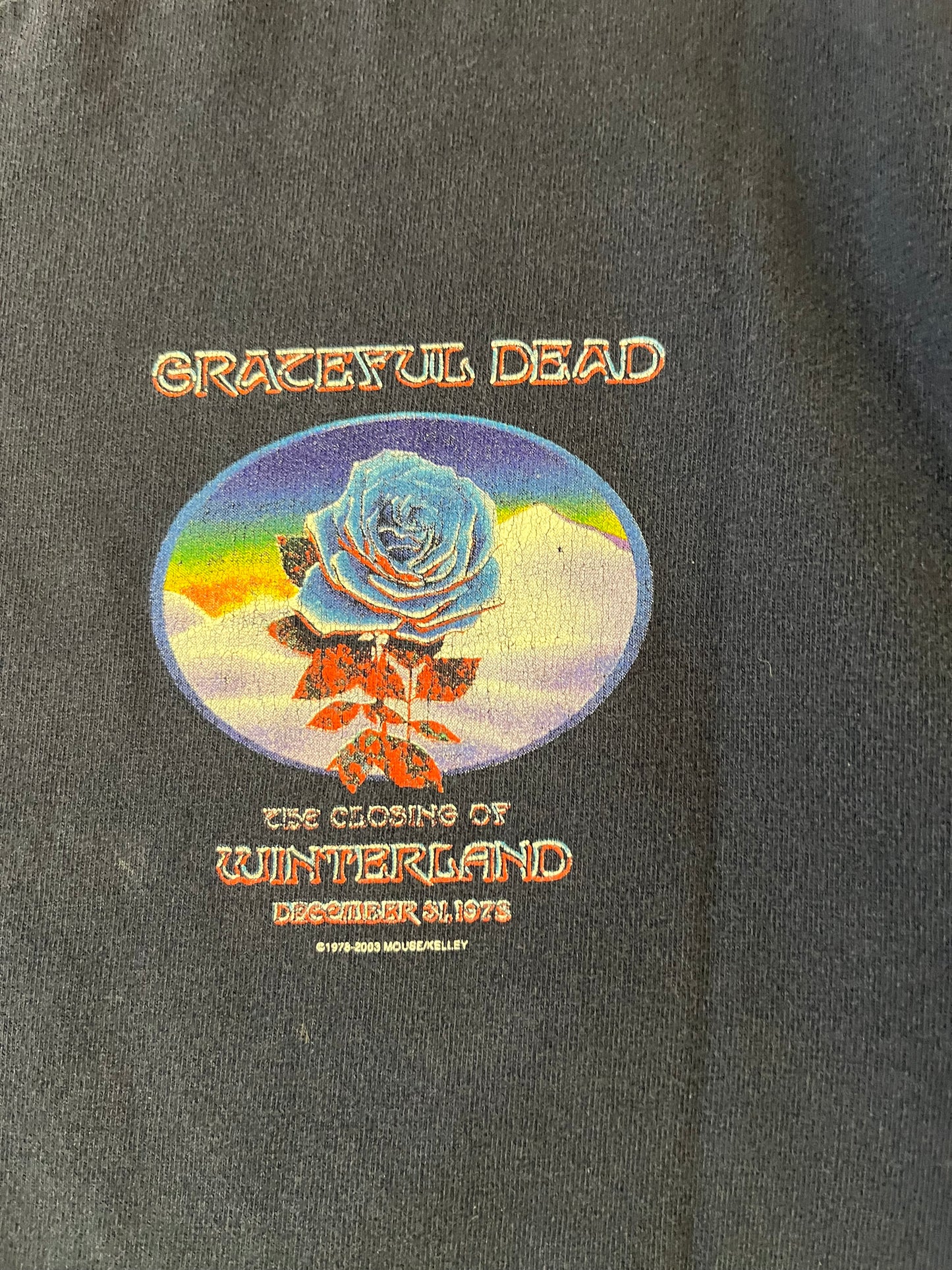 2003 Grateful Dead "The Closing of Winterland" Music Tour Tee (XL)
