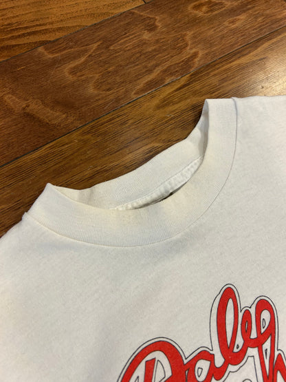 1991 Dale Earnhardt Vintage White Nascar Tee (M)