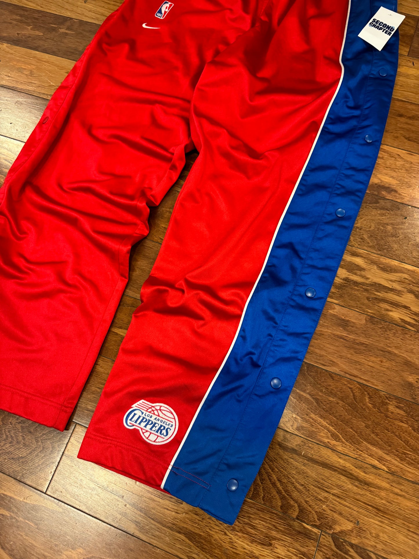 2003 LA Clippers Nike Team Breakaway Track Pants (XL)