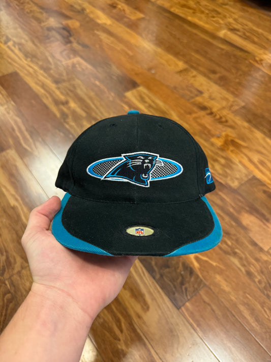 00s Carolina Panthers Sports Specialties Striped Hat (OS)