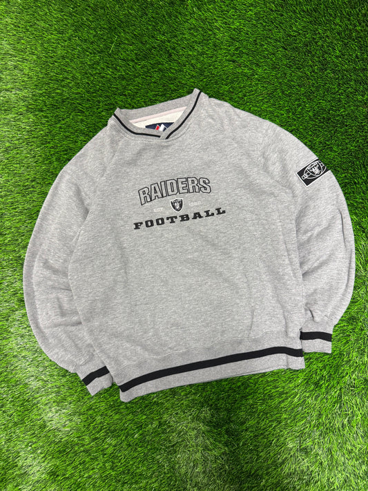 90s Oakland Raiders Majestic Crewneck (M)
