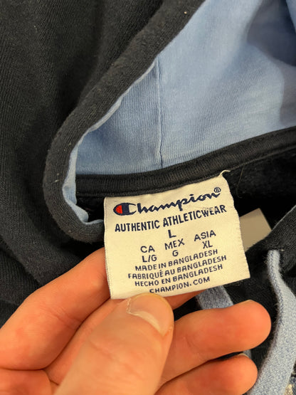 00s University Of North Carolina (UNC) Champion Embroidered Hoodie (L)