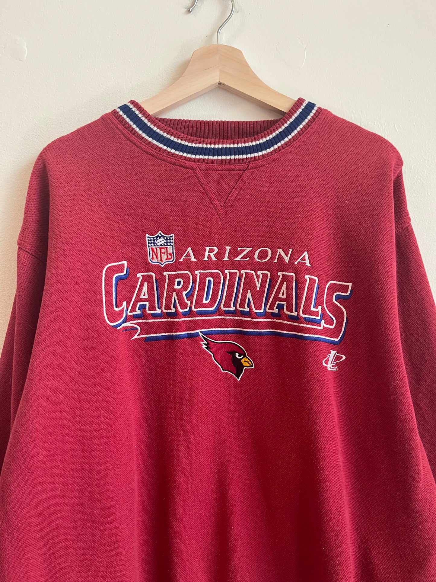 90s Arizona Cardinals Logo Athletic Embroidered NFL Crewneck (XL)