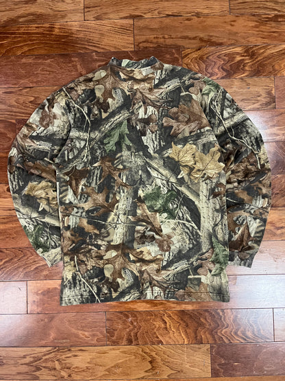 00s Duxbak Camo Long-Sleeve Shirt (XL)
