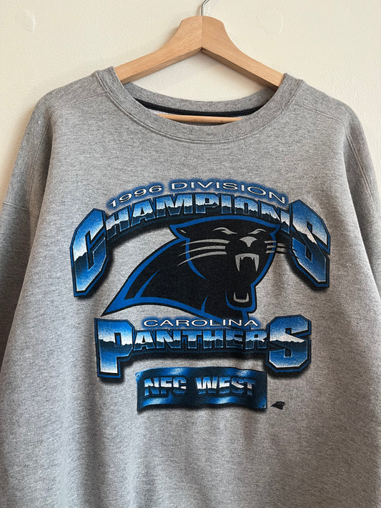 1996 Carolina Panthers NFC West Starter Crewneck (XL)
