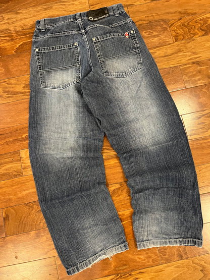 00s South Pole Red Tab Baggy Jeans (30)