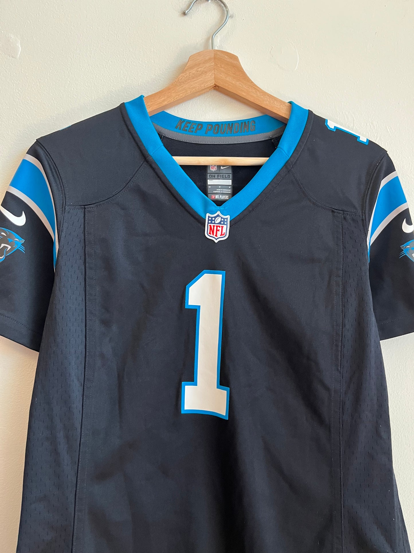2010s Nike NFL Cam Newton Carolina Panthers Jersey (Women's M)