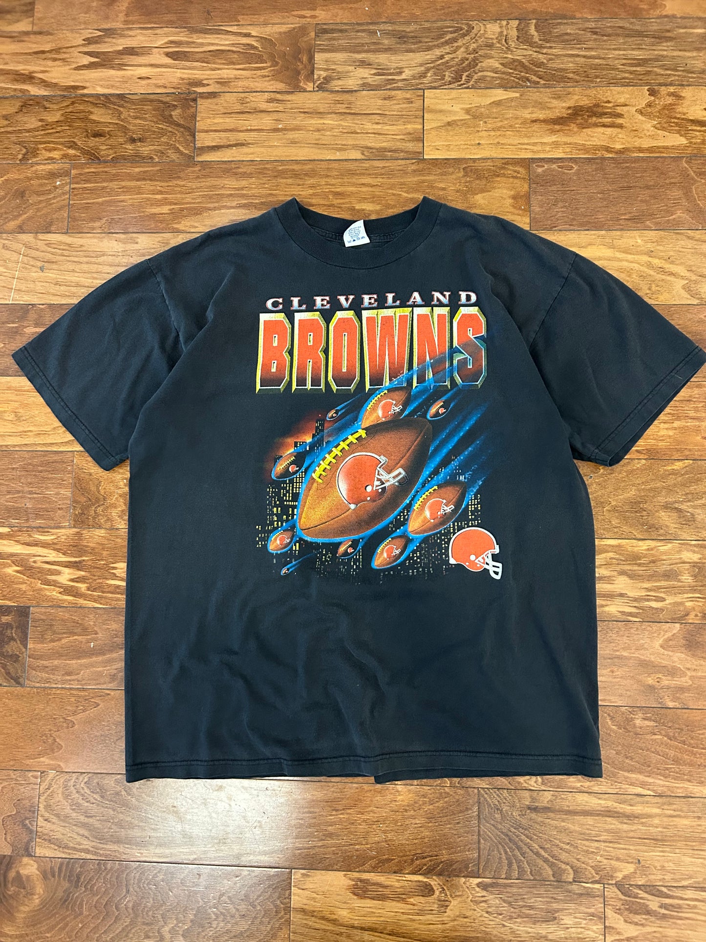 90s Cleveland Browns NFL True Fan Tee (XL)