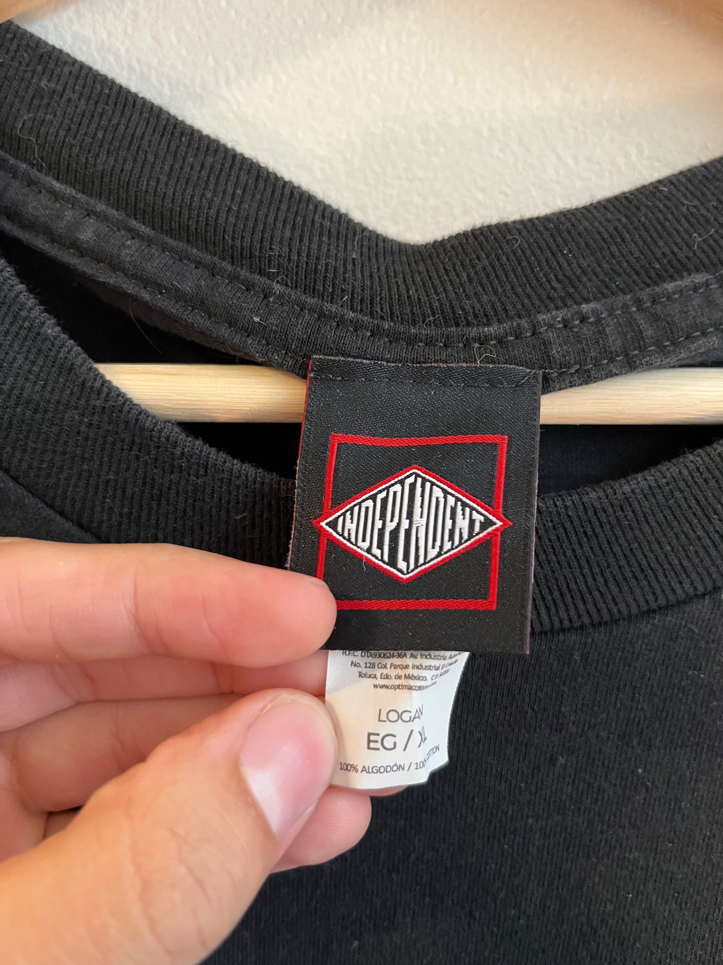 2000s Independent Skate Black Tee (XL)