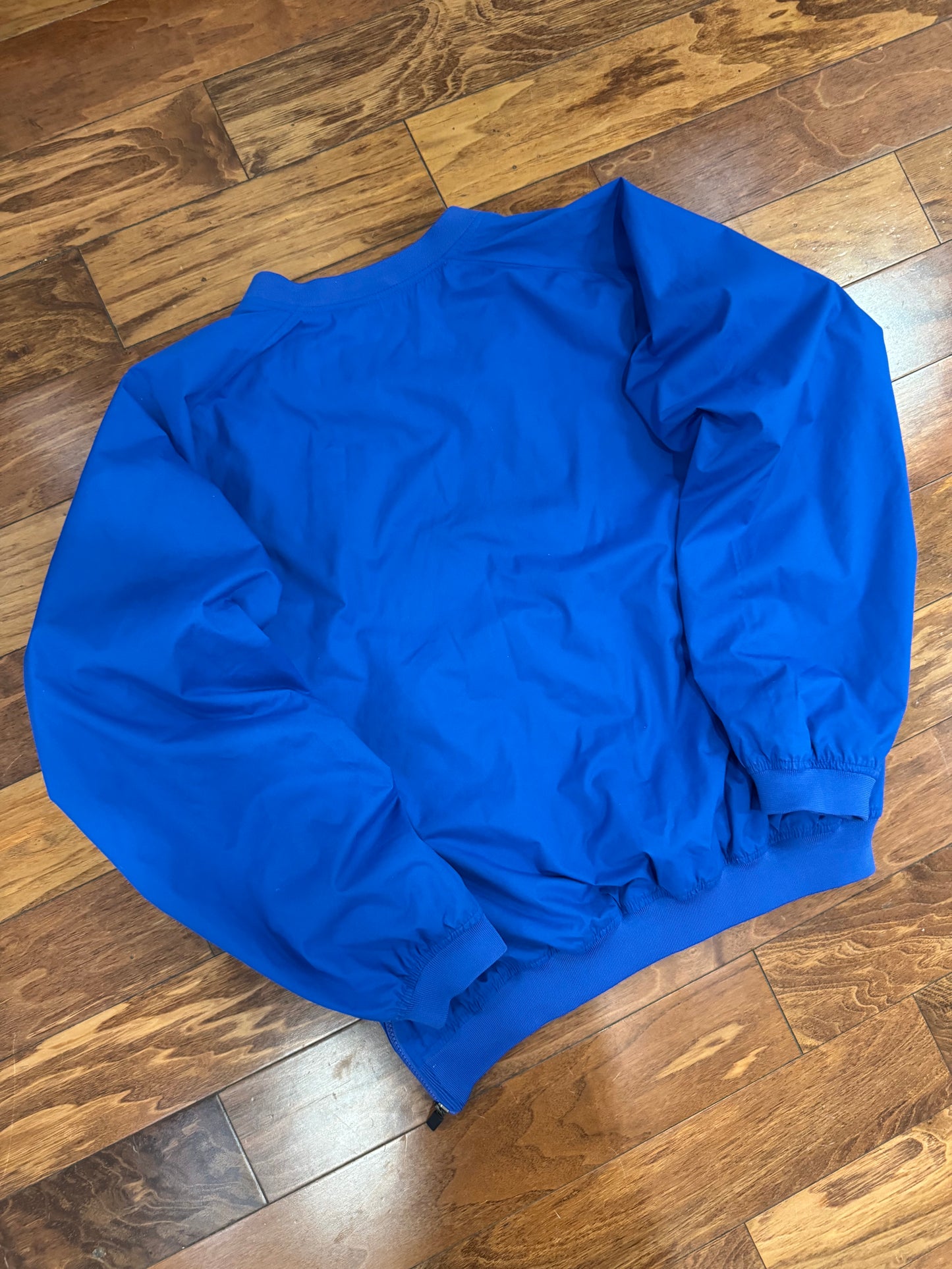 00s Nike Blue Center Swoosh Windbreaker (M)