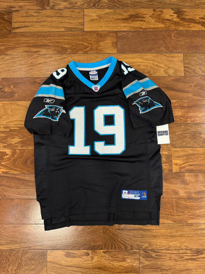 00s Carolina Panthers Keyshawn Johnson Reebok Jersey (Youth XL)