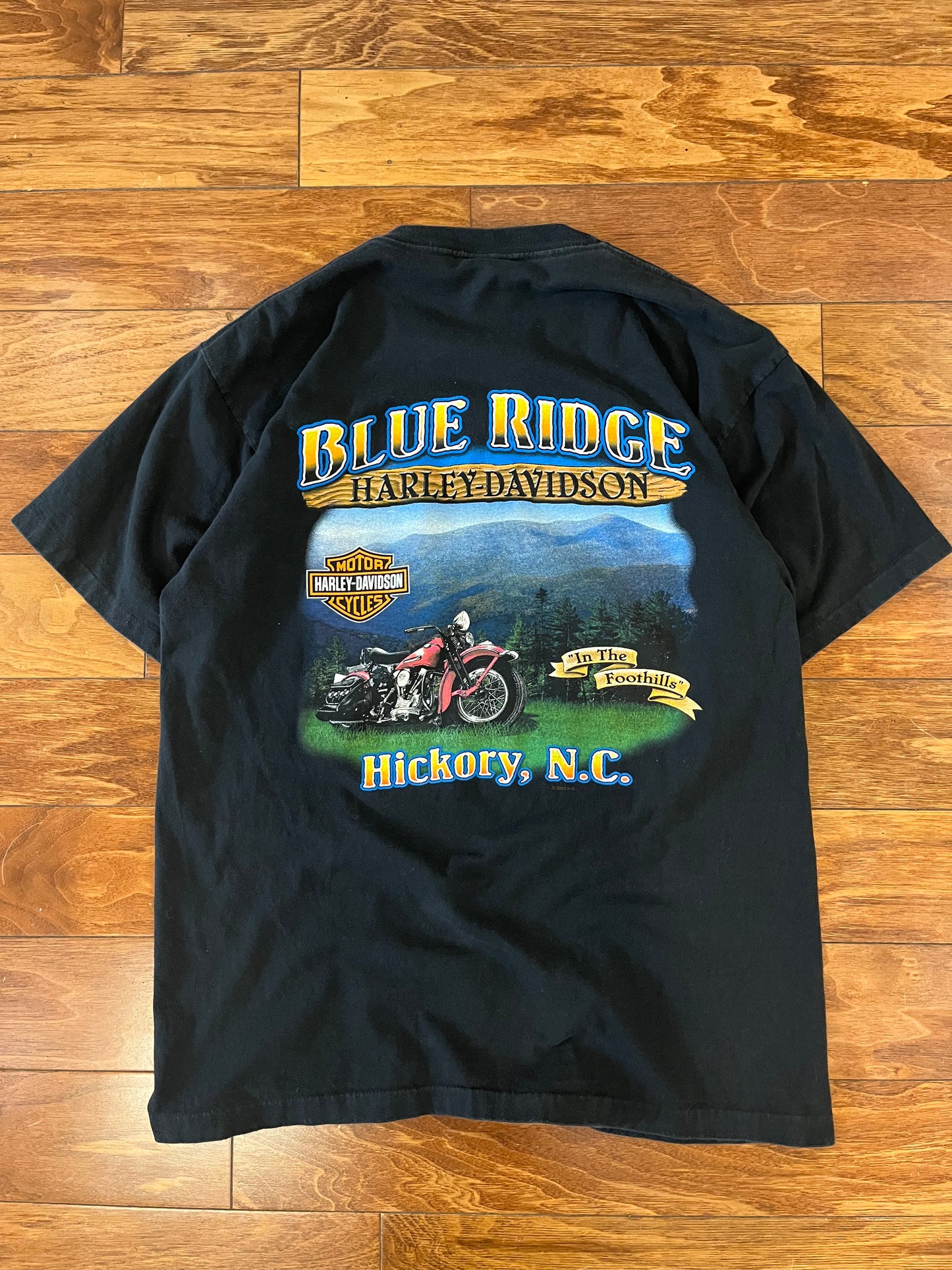 2011 Harley Davidson Hickory NC Pocket Tee (L)