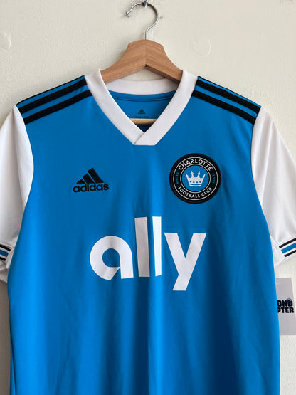 2021 Adidas Charlotte FC Jersey (Youth L)