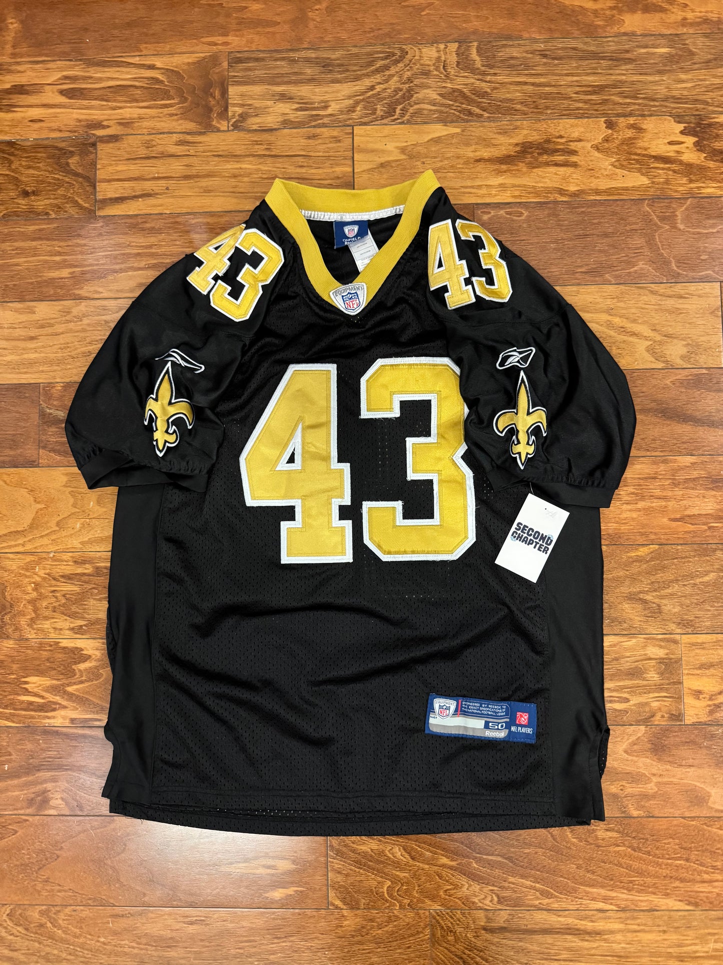 00s New Orleans Saints Darren Sproles #43 Stitched Reebok Jersey (L)