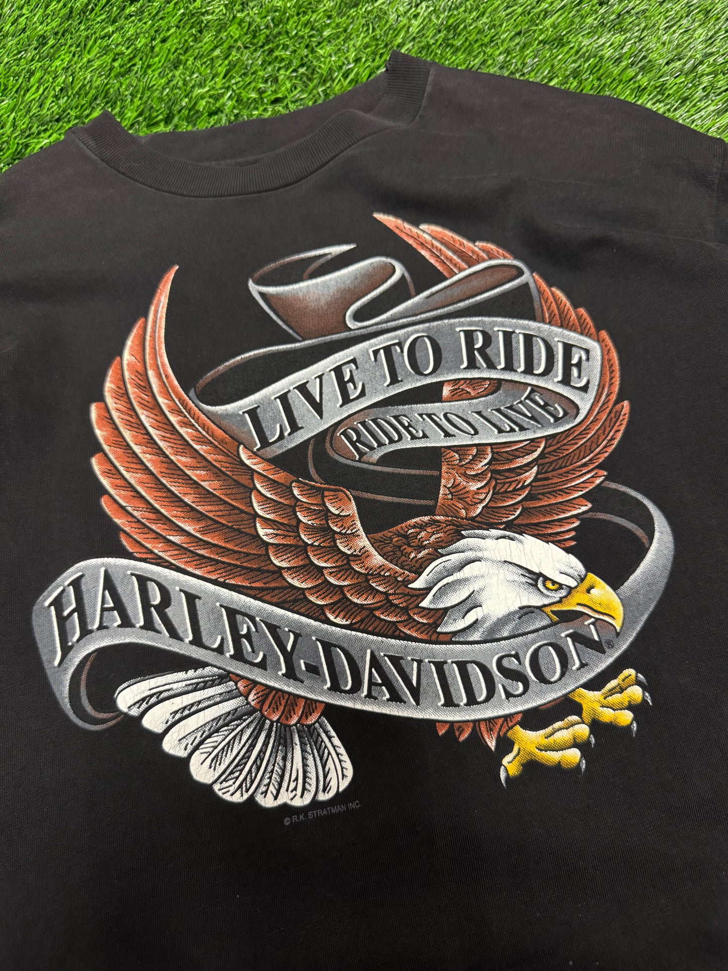 1992 Harley Davidson Michaels Santa Rosa, California Tee (L)