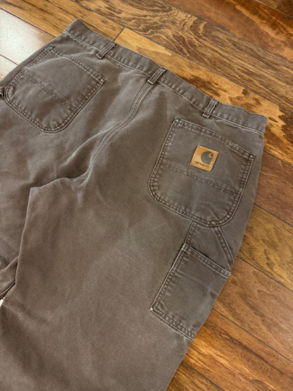 2004 Carhartt Mocha Double Knee Pants (38 x 30)