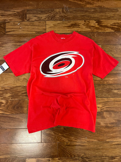 90s Carolina Hurricanes Primeau #55 NHL Jersey Tee (XL)