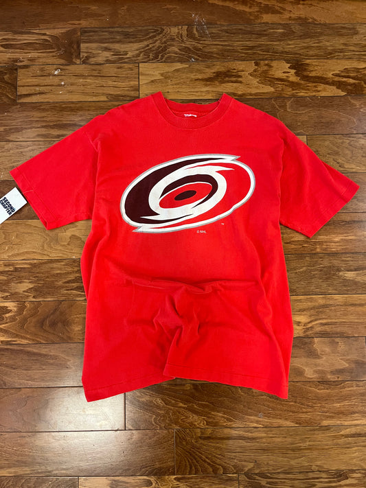 90s Carolina Hurricanes Primeau #55 NHL Jersey Tee (XL)