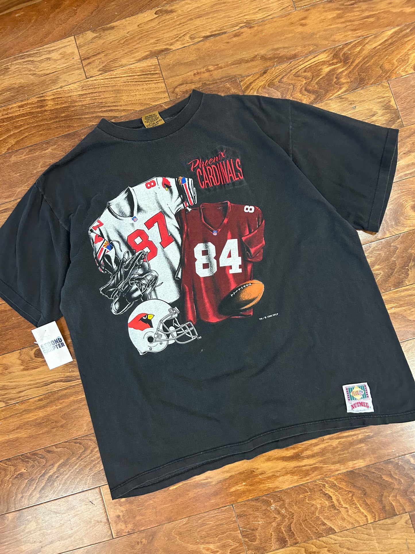 1993 Arizona Cardinals Nutmeg Locker Tee