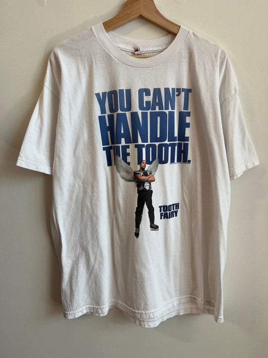 2009 Tooth Fairy Dwayne Johnson "You Can't Handle The Tooth" Promo Tee (XL)