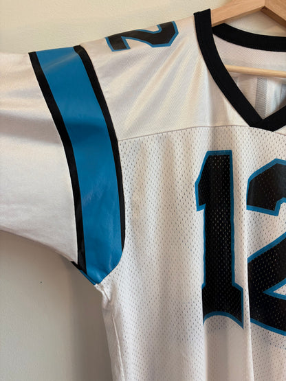 90s Carolina Panthers Kerry Collins Champion Away Jersey (M)