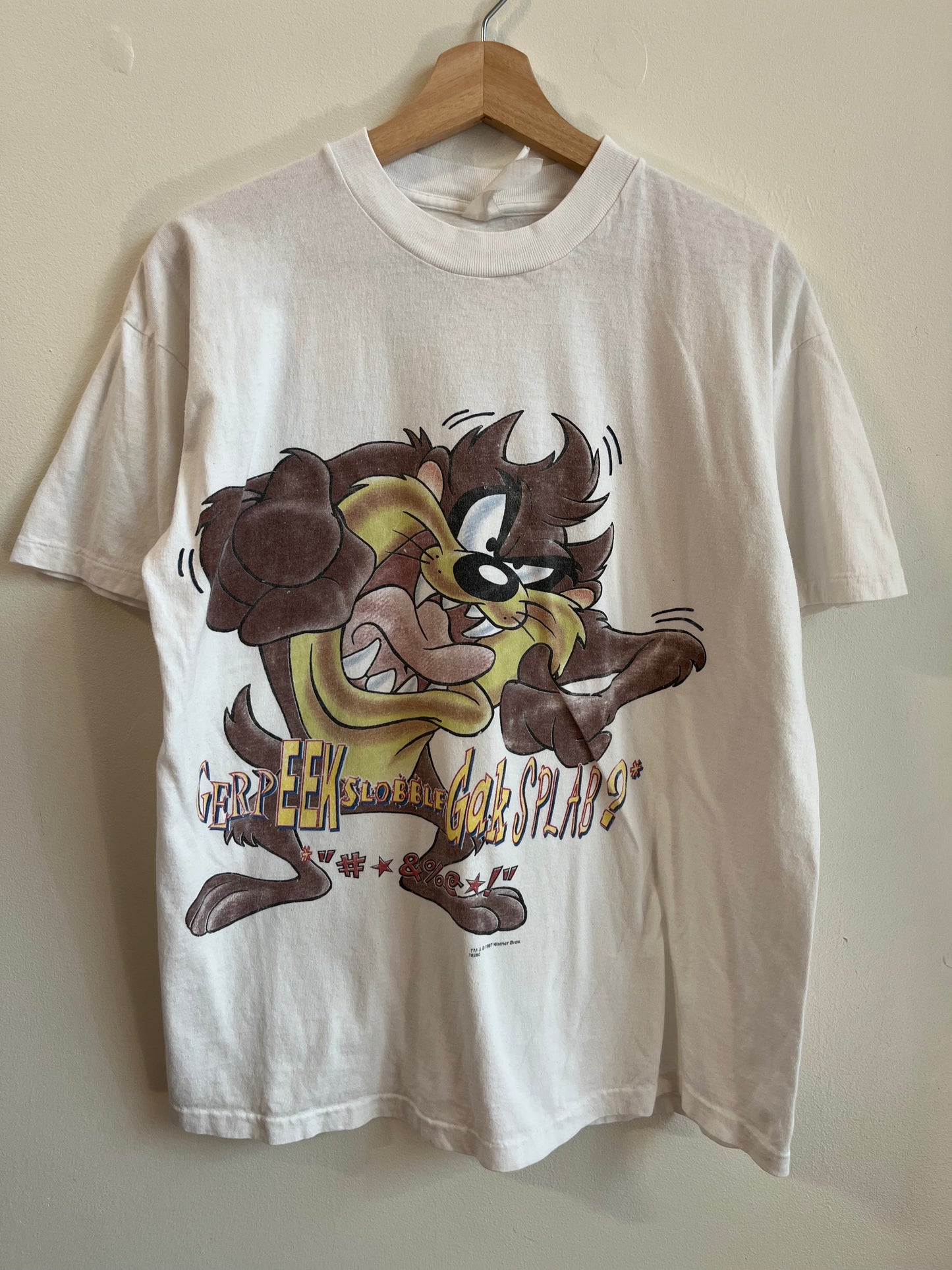 1997 Taz Eek Vintage Graphic Tee (L)