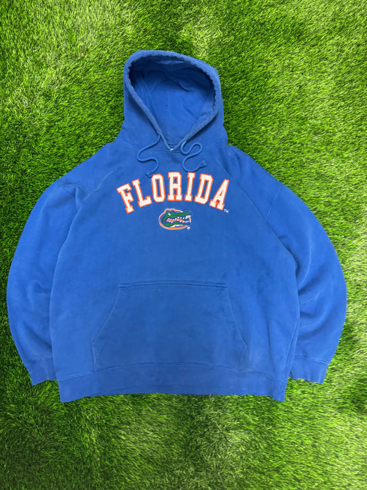00s University of Florida (UF) Gators Spell Out Hoodie (XXL)