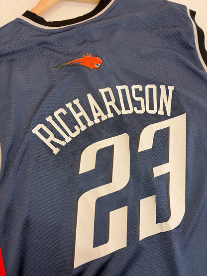 00s Charlotte Bobcats Jason Richardson Adidas NBA Jersey (XL)
