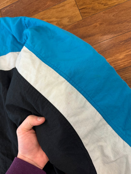 00s Carolina Panthers Reebok Stained Puffer Jacket (XL)