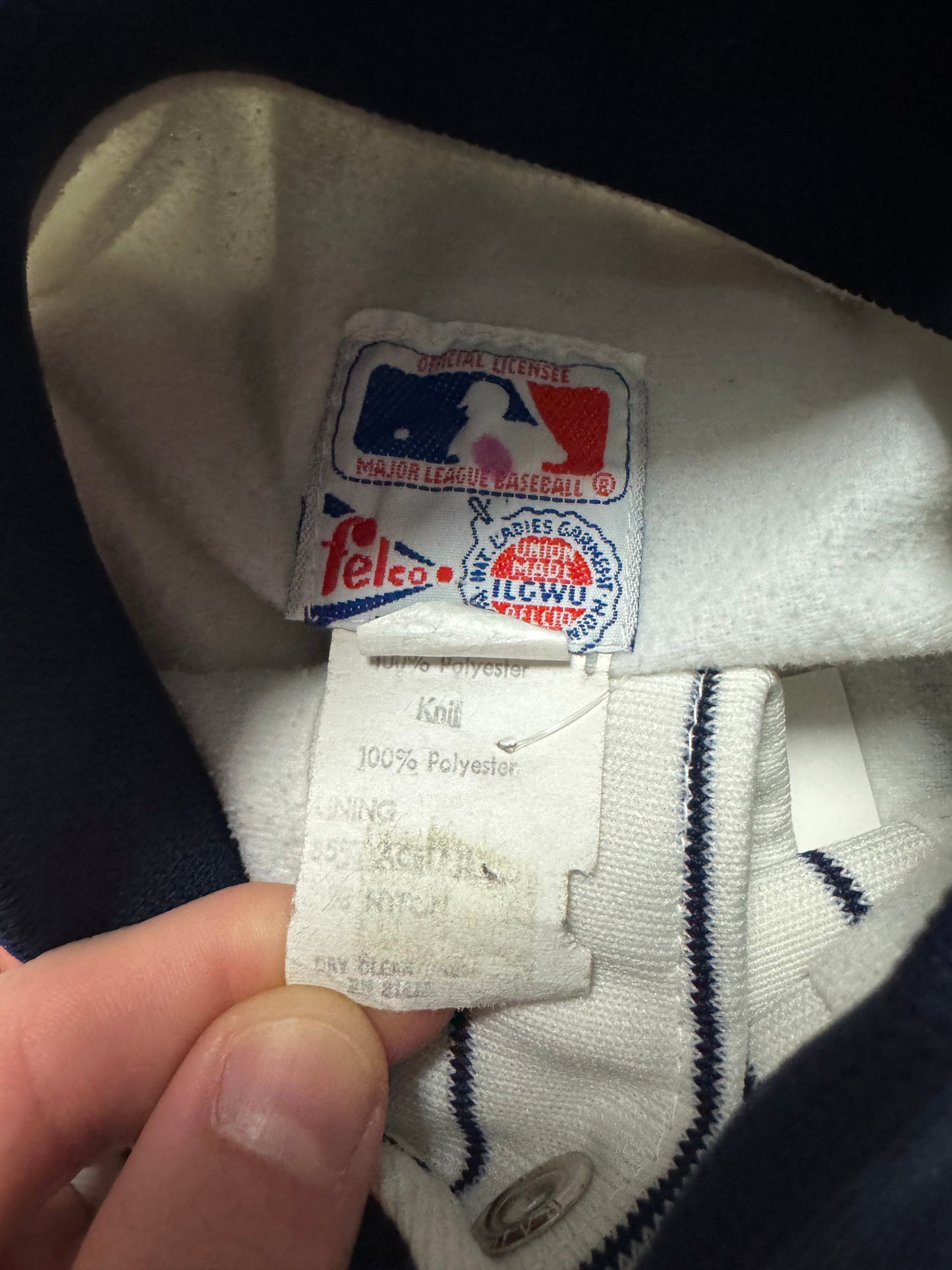 80s Chicago White Sox Vintage Pinstripe Coach Jacket (M)