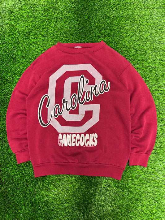 1991 University of South Carolina USC Gamecocks Vintage Graphic Crewneck (L)